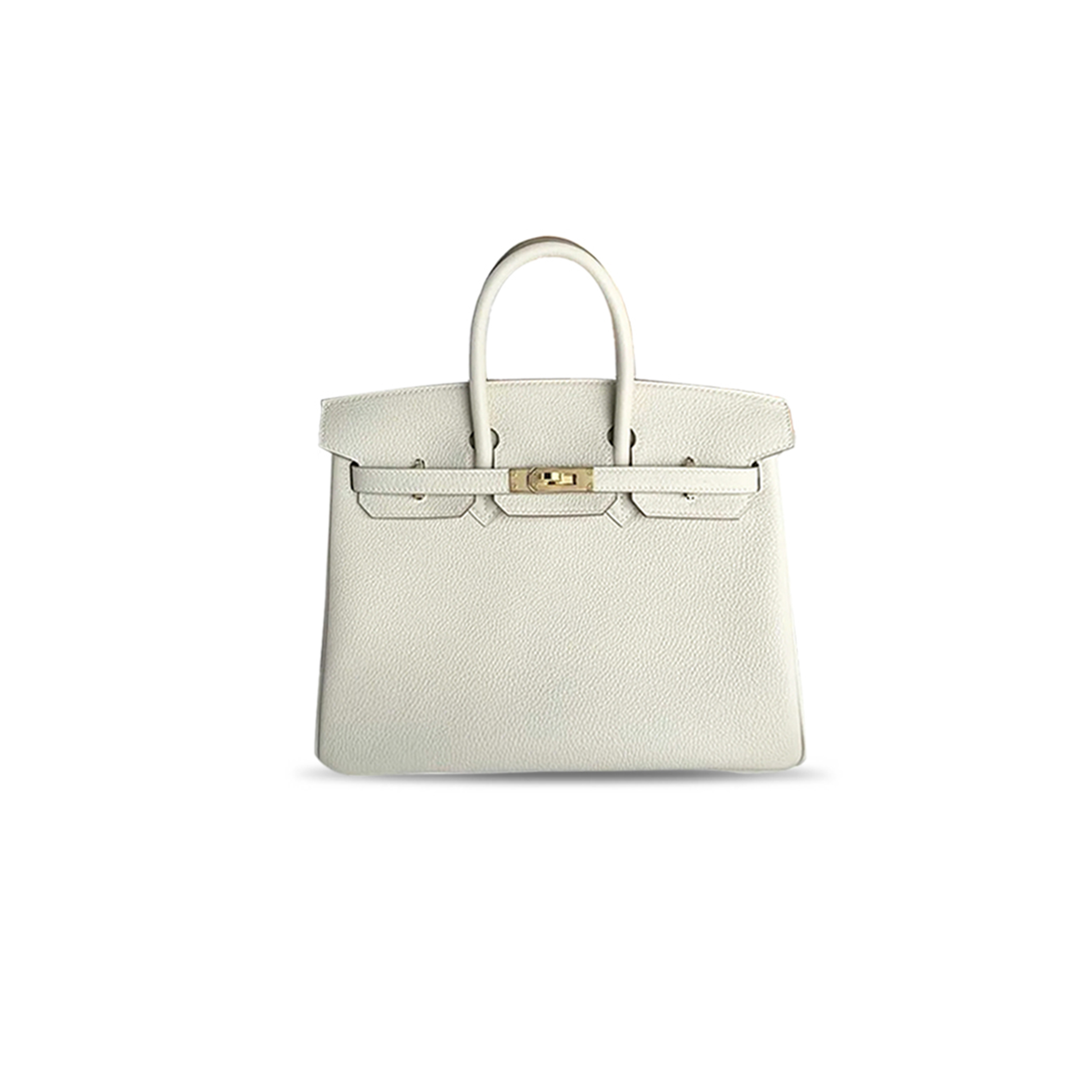 HERMÈS BIRKIN 30 CRAIE WHITE BEIGE TOGO LEATHER GOLD HARDWARE HANDBAG 326871 (30*23*15cm)